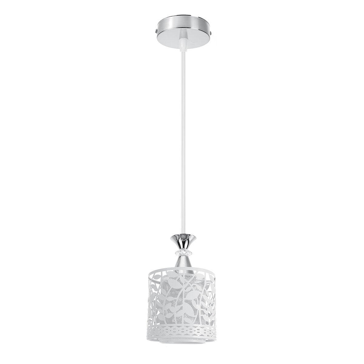 Modren Dining Room Adjustable Loft Glass Ceiling Light Lamp Shade Pendant Light Without Bulb