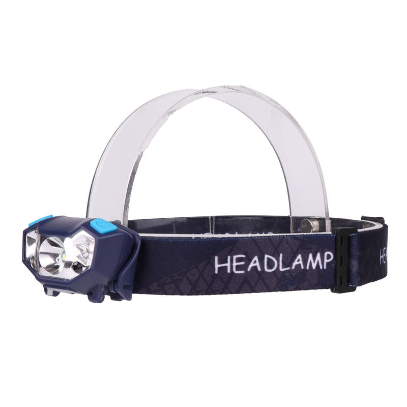 650LM XPE+2* LED 5 Modes Headlamp 950mAh Battery USB Interface Motion Sensor LED Headlamp