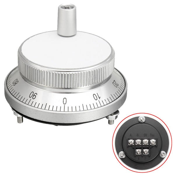 100PPR 6 Terminal Eletronic Hand Wheel Manual Pulse Encoder Generator For CNC Machine