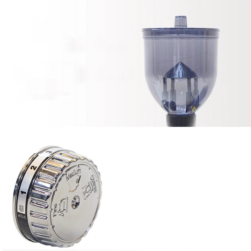 Electric Coffee Grinder 220-240V 180W Adjustable Knob Large Capacity-EU Plug
