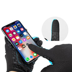 Full Finger Cycling Motorcycle Bike Windproof Gloves Touch Screen Anti-slip Ride Bicycle