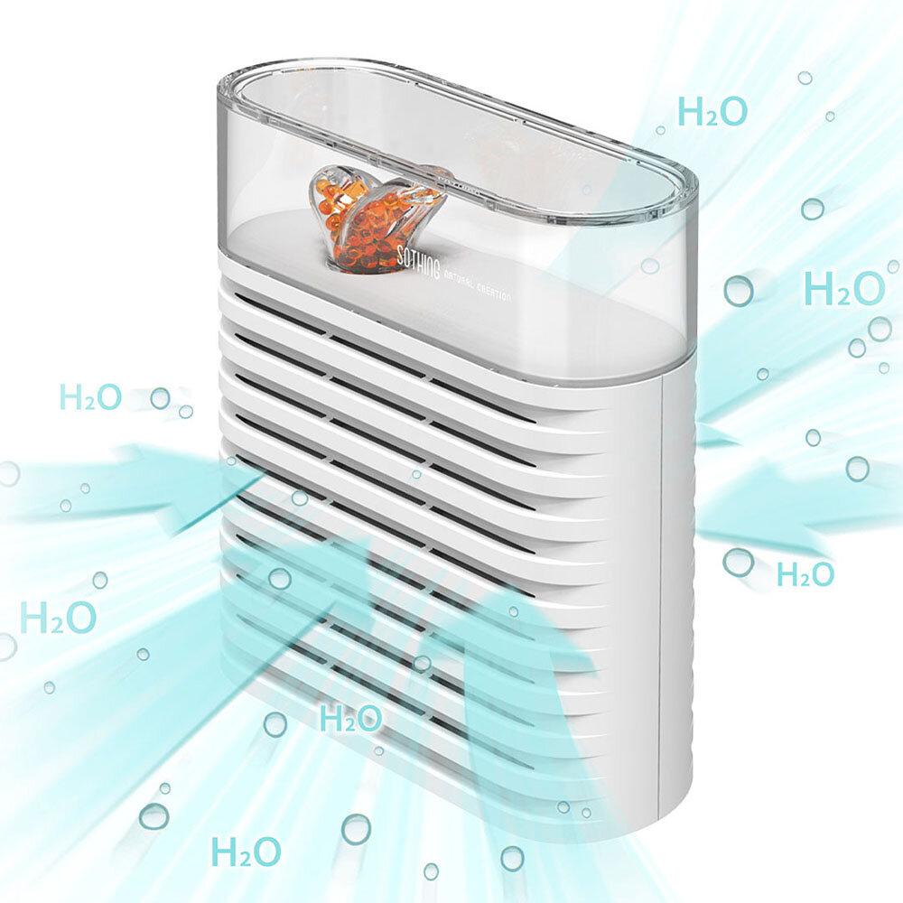 Portable Plant Air Dehumidifier Rechargeable Reuse Dryer Moisture Absorber PTC Ceramic Heating