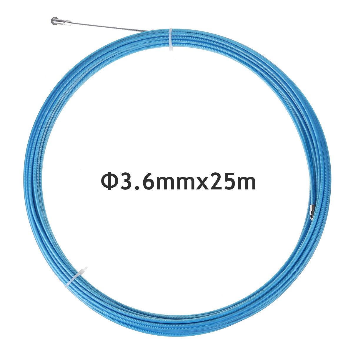 3.6mm Diameter 10-30m Length Durable Cable Puller Fiberglass Wire Cable Puller Electrical Tool Fish Tape 10m to 30m Length