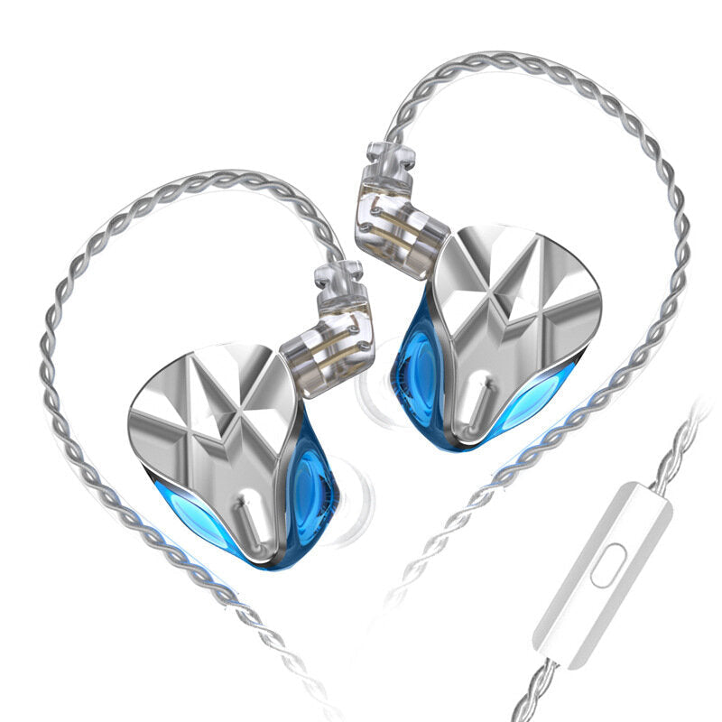 Earphone 10BA Balanced Armature Hi-Fi Sound Noise Cancelling Sport Monitors Headphone 3.5mm Wired Earbuds