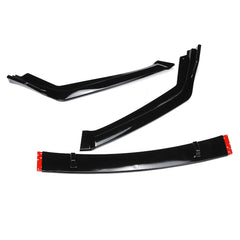 Front Bumper Lip Body Kit Spoiler Gloss Black