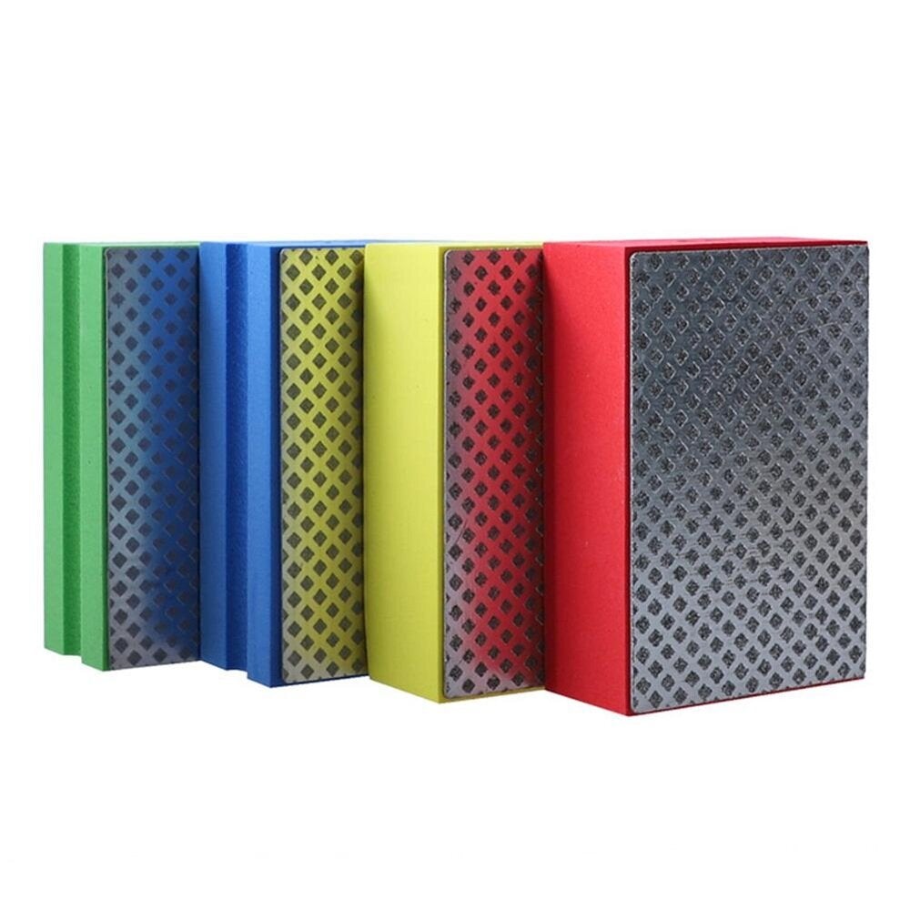 Diamond Hand Polishing Pad Glass Ceramic Tile Stone Trimming Tool Polishing Deburring Wipe Board Manual Tool