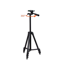 Lightweight Tripod Adjustable Selfie with Ball Head Quick Release Plate for Photography Live Streaming