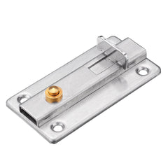 Stainless Steel Automatic Spring Door Sliding Latch Lock Barrel Bolt Anti-Theft Hardware