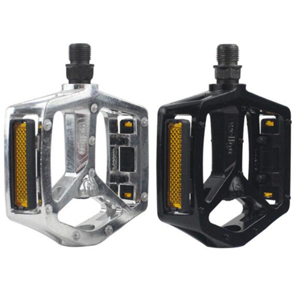 Aluminum Alloy Ultralight Bicycle Pedals Cr-Mo Steel Mandrel Double DU Bearing Pedals