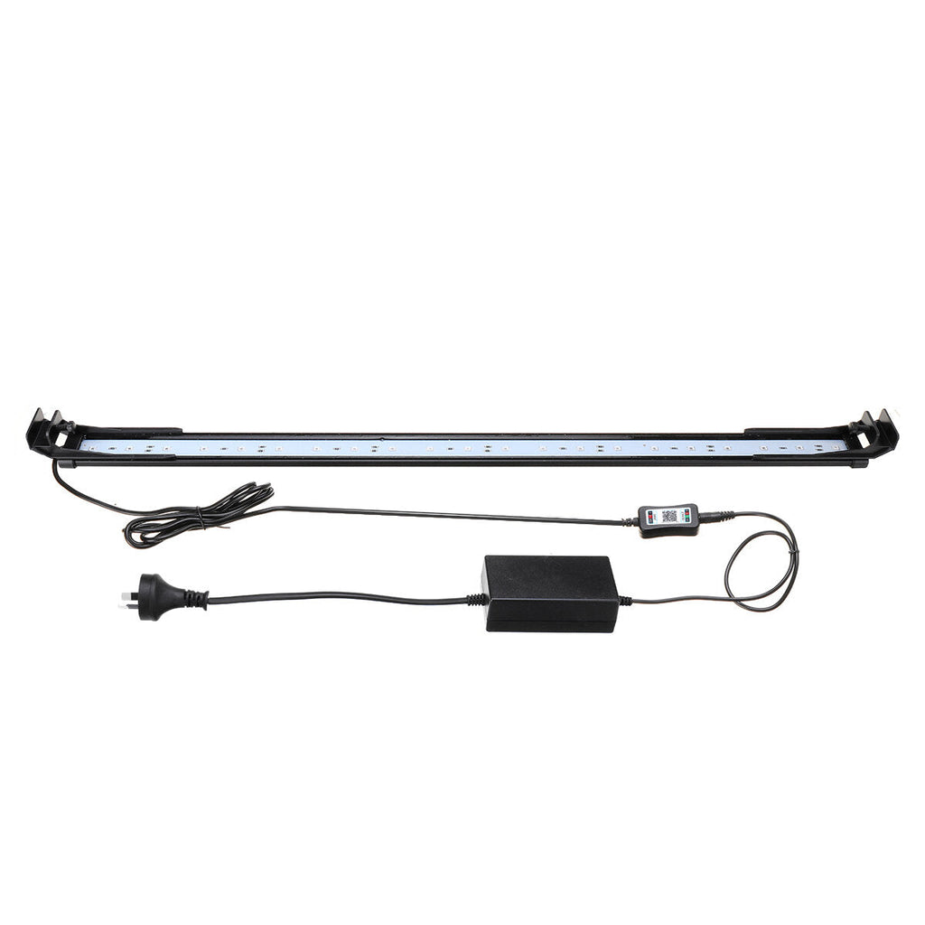 Dimmable 72CM 24W Bluetooth APP Controlled RGB LED Aquarium Lighting Adjustable Top Light Suitable for Aquarium/Fish Tank