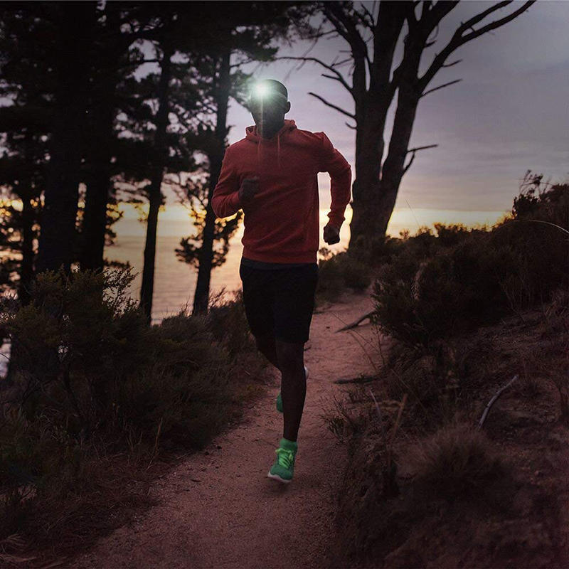 650LM XPE+2* LED 5 Modes Headlamp 950mAh Battery USB Interface Motion Sensor LED Headlamp