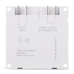LCD Digital 12V DC/AC 1.6 inch Timer Electric Controller 7 Days Programmable Time Switch Built-in UL listed Relay