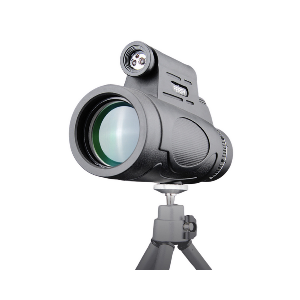 12x40 BAK4 Laser Light Monocular Night Version Flashlight Monocular FMC