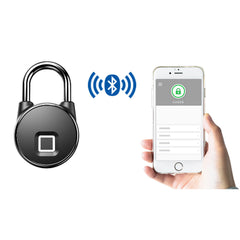 Smart Bluetooth Fingerprint Lock Anti-Theft IP66 Waterproof Support APP Control