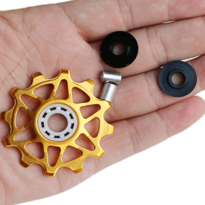 Cycling Bicycle Bike Rear Derailleur Ceramic Guide Pulley 12T Tooth Guide Wheel