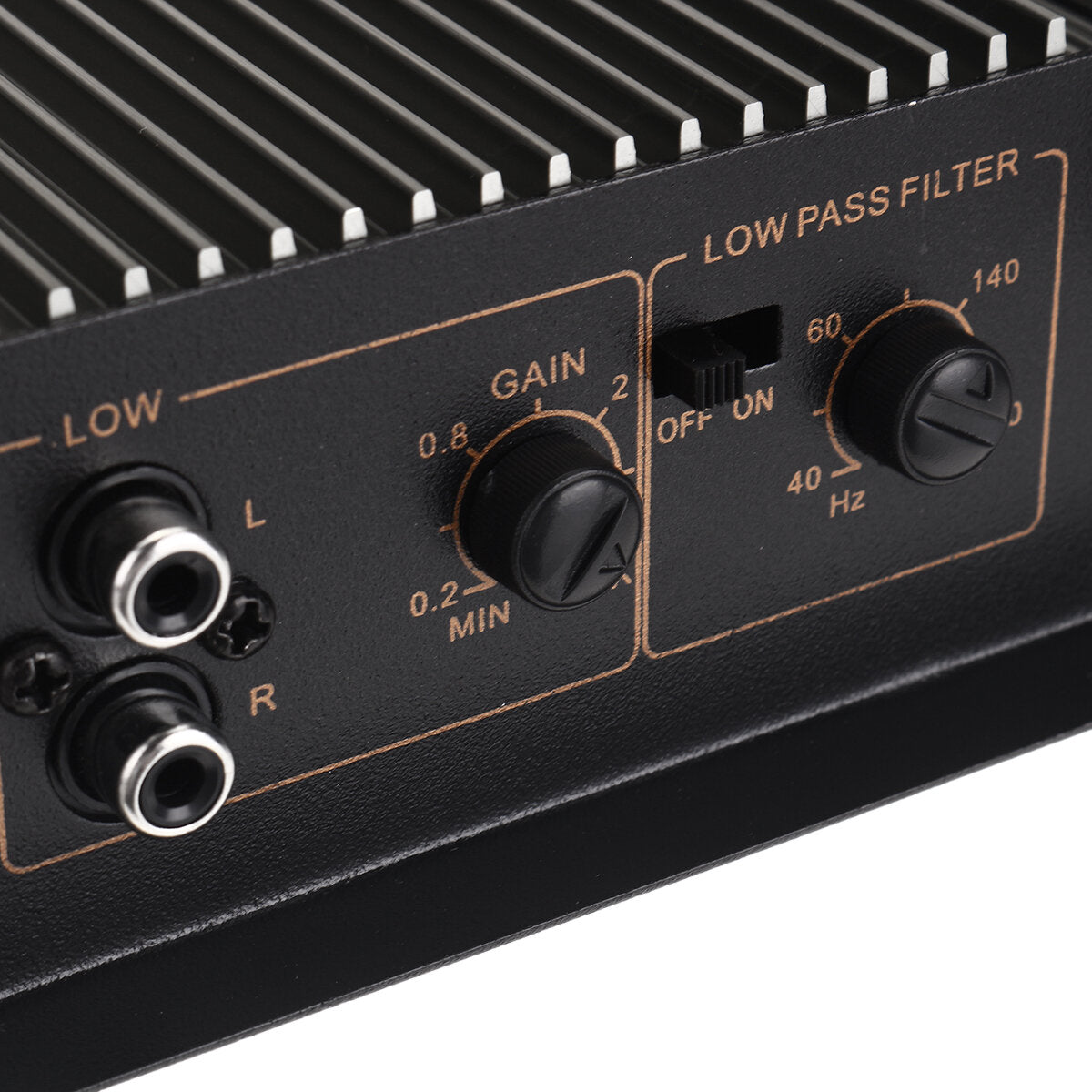 12V 2200W Car Audio Stereo Power Amplifier 2 Channel Class A/B Stereo Surround Subwoofer FM