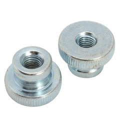 50Pcs Carbon Steel Knurled Thumb Nut Thread M3 M4 M5 M6 M8 M10