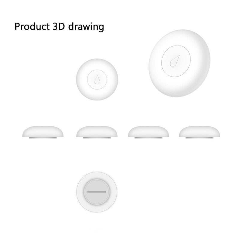 Water Leak Detector Flood Sensor Smart Life APP Remote Monitoring for Smart Home