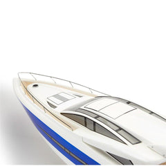 2.4G Glass Fiber Hull Electric Rc Boat 120A ESC w/o Servo Transmitter Battery Charger