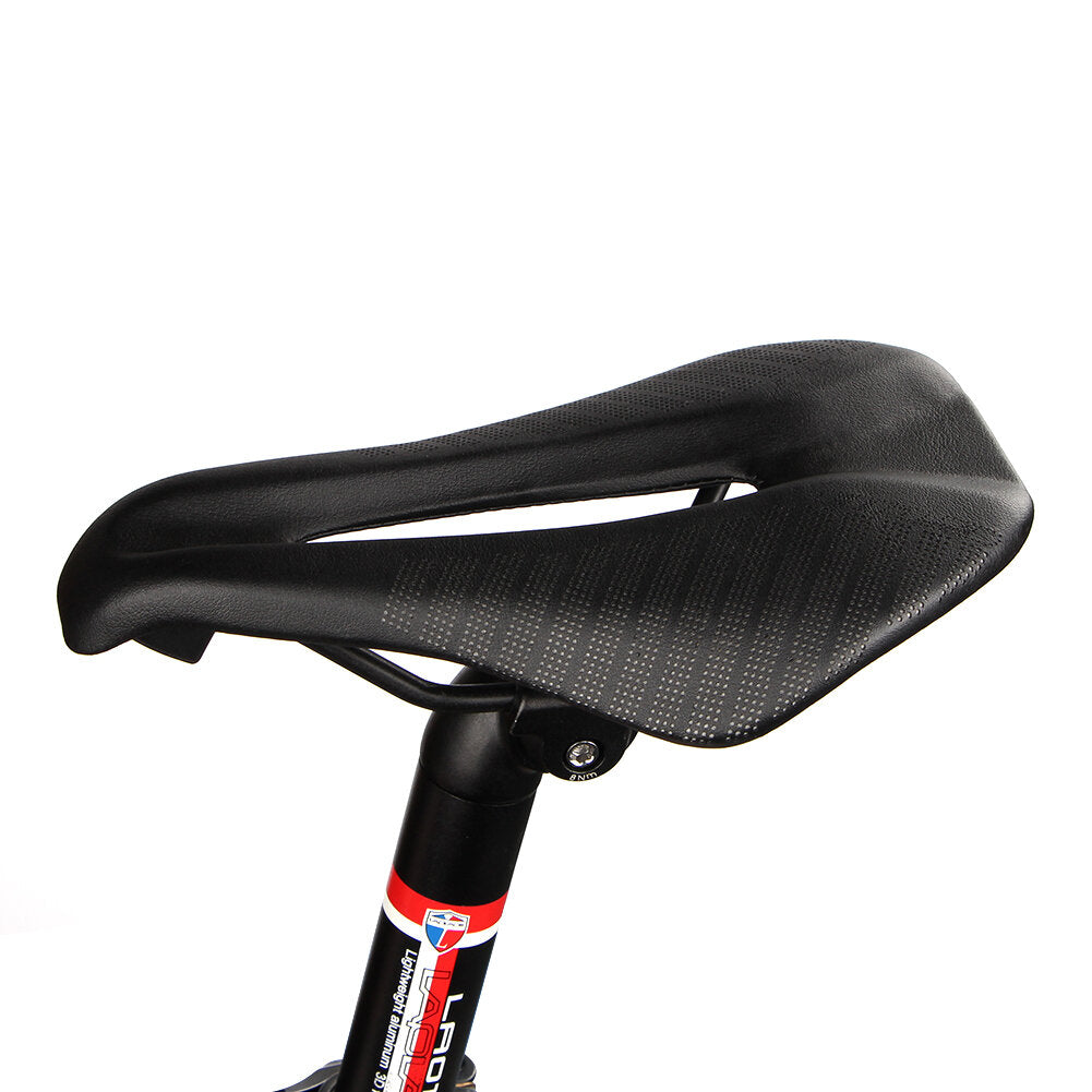 Bicycle Saddle Carbon fiber+Leather Breathable Comfort Lightweight