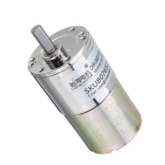 DC Motor 12V 1:150 52rpm Permanent Magnet Carbon Brush Reduction Gear Motor
