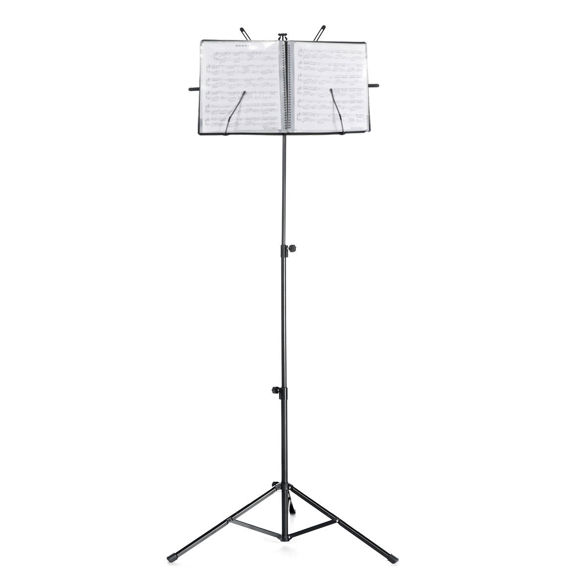 Foldable Music Scrore Sheet Iron Stand Folding Tripod Holder With Storage Bag