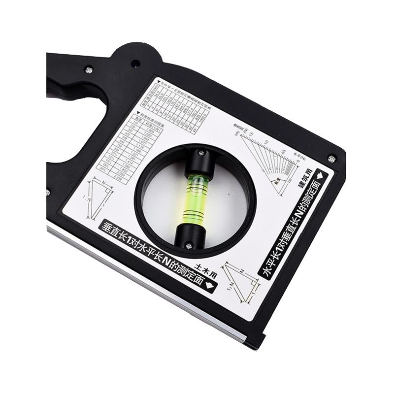 Multifunctional Meter Slope Gradient Instrument Inclinometer Angle Feet Foot Slope Measuring Ruler Magnetic Angle Finder