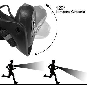 LED Headlamp Fishing Headlight Bike Running Light Waterproof With 120 Adjustable Beam Safety Warning Belt With Rechargeable Battery