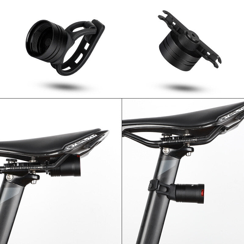 Bike Light Holder Seat Cushion Tube Rear Lamp Bracket Mount Clip Taillight Holder For MTB Bike Cycling Bicycle