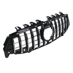 GT Style Chrome Front Bumper Grille Grill For Mercedes CLA Class