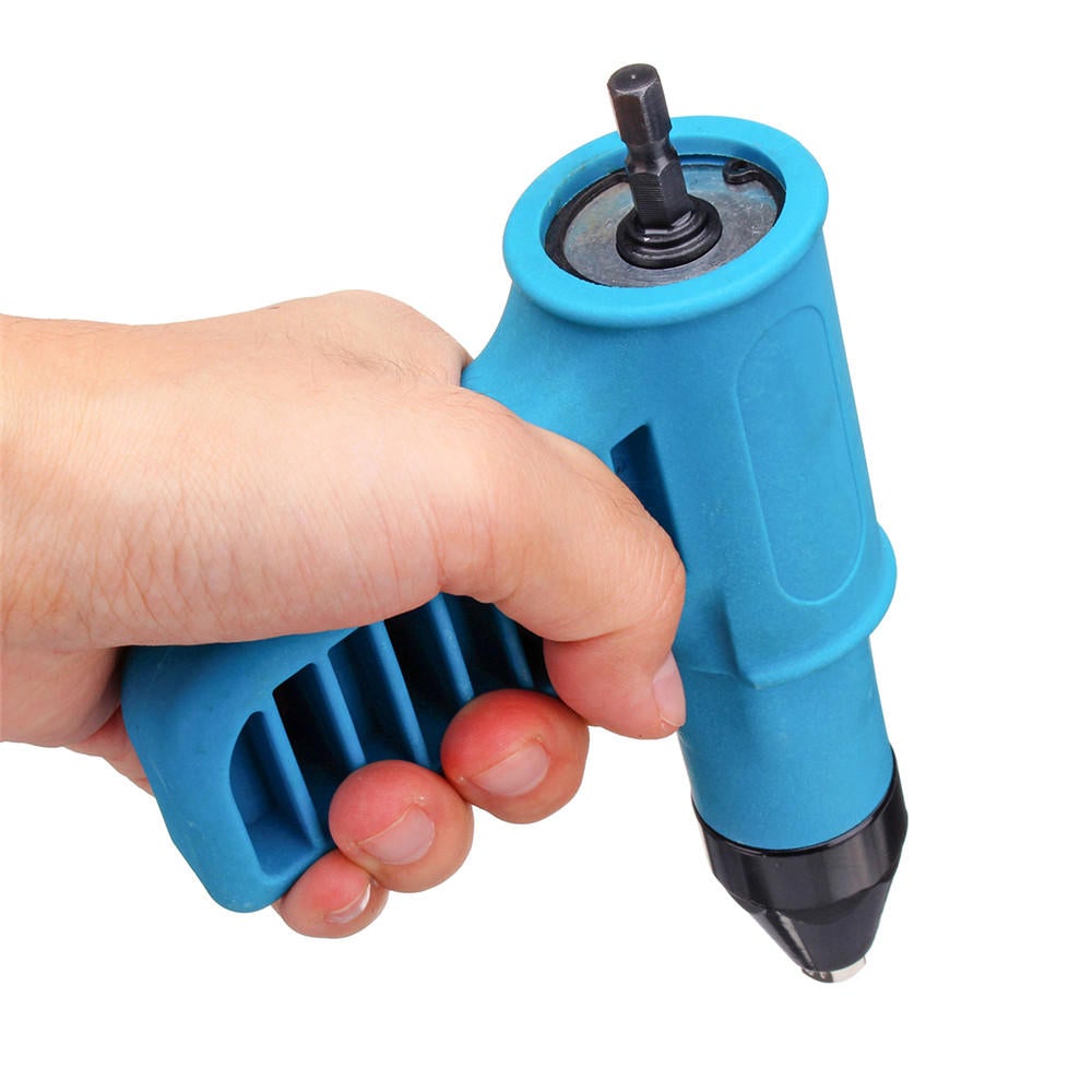Cordless Riveter Electric Drill Tools Kit Riveter Adapter Insert Nut