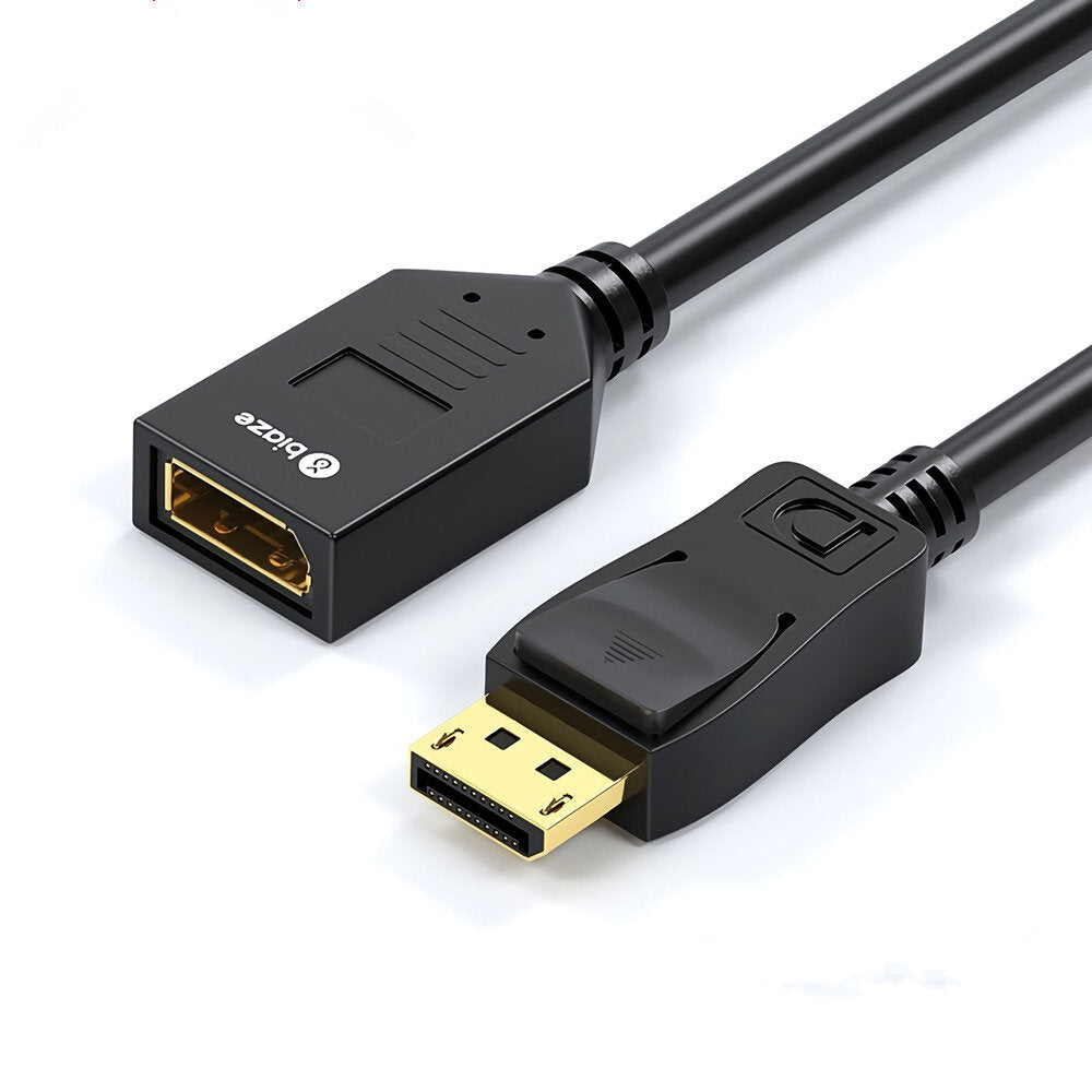 Display port DP1.4 Male to Female Extension HD Adapter Cable for Laptop Monitor 2M