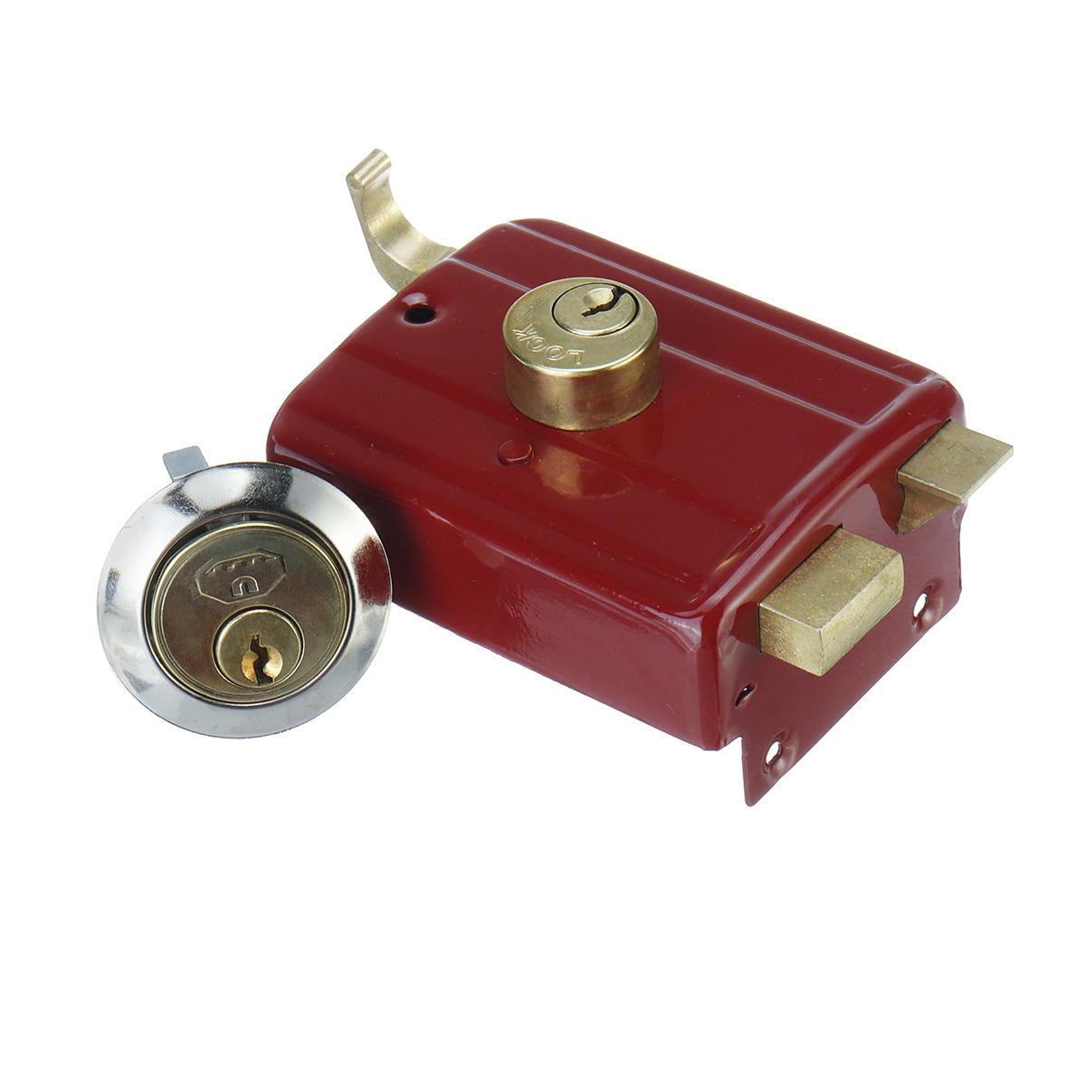 Heavy Duty Lock Security Door Lock Dead Bolt Lock with 3 Keys for Front Door