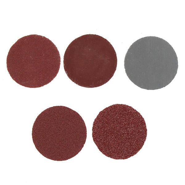 100pcs 25mm 100-3000 Grit Sand Paper with Hook and Loop Backer Pad Sandpaper