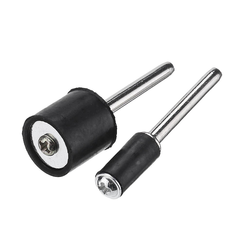 12pcs 1/8 Inch Shank Sanding Drum 12.7mm 6.3mm Rubber Mandrel Mini Drill Dremel Rotary Tool Accessories