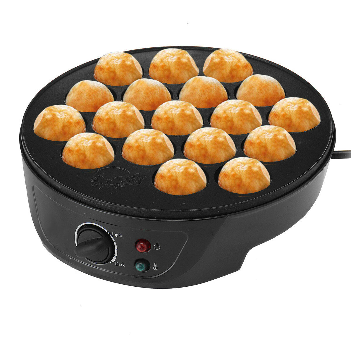 Grill Pan Plate Cooking Octopus Ball Maker Baking 220V 750W 18 Holes