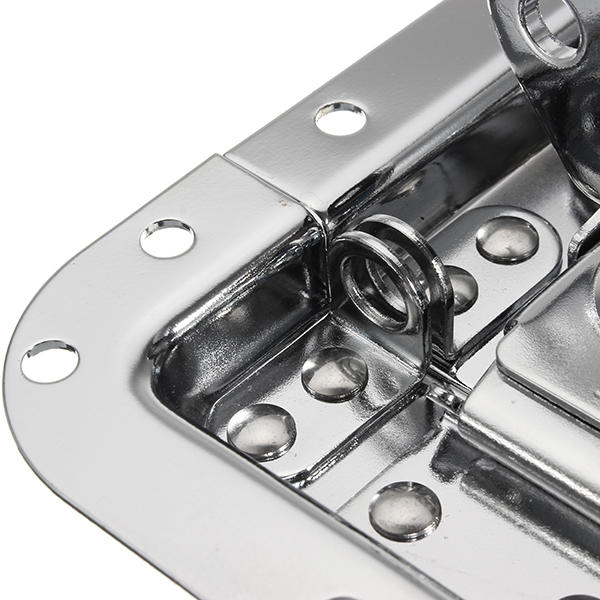 Twist Butterfly Draw Latch Rotary Turn Cold Rolled Silver Recessed