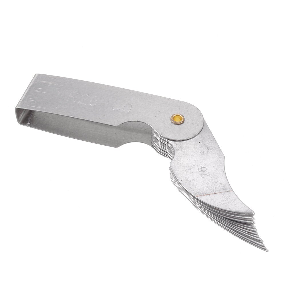 R26-80mm Radius Gauge External Internal Concave Convex Measuring Gauging Tool