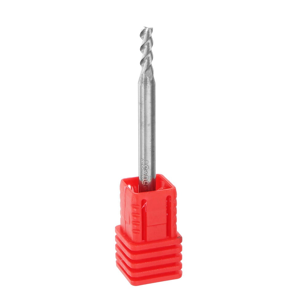 10pcs 3mm HRC58 3 Flutes End Mill Cutter Tungsten Carbide CNC Milling Cutter Tool for Aluminum