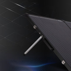 160W Portable Monocrystalline Without Glass Solar Panel Equipped With 20A MPPT Controller Suitable For RV Camping