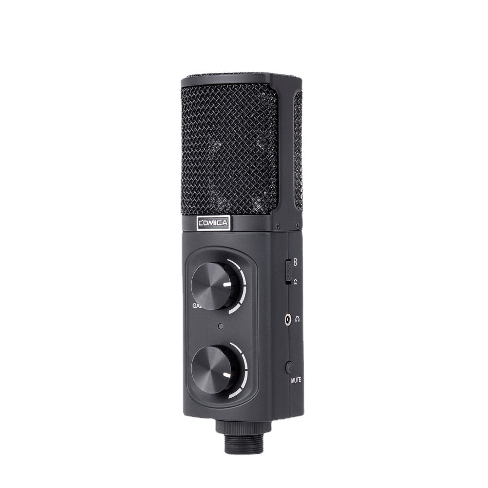USB Studio Microphone USB Cardioid Condenser Professional Mic for Mobile Phone YouTube Video Recording Live Broadcast