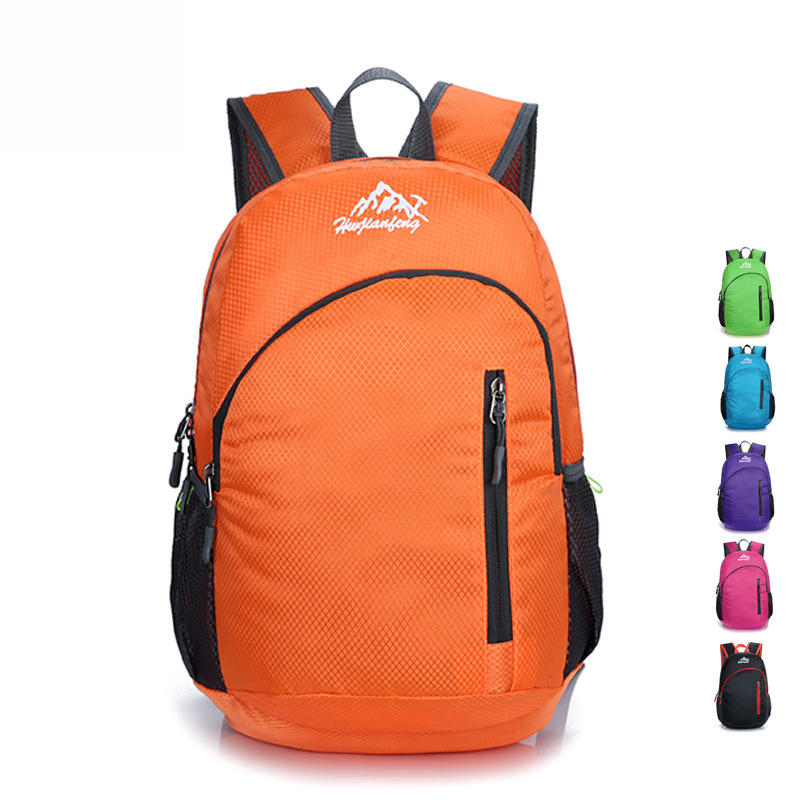 22L Outdoor Folding Backpack Waterproof Shoulder Rucksack Storage Bag Men Women Sports Travel