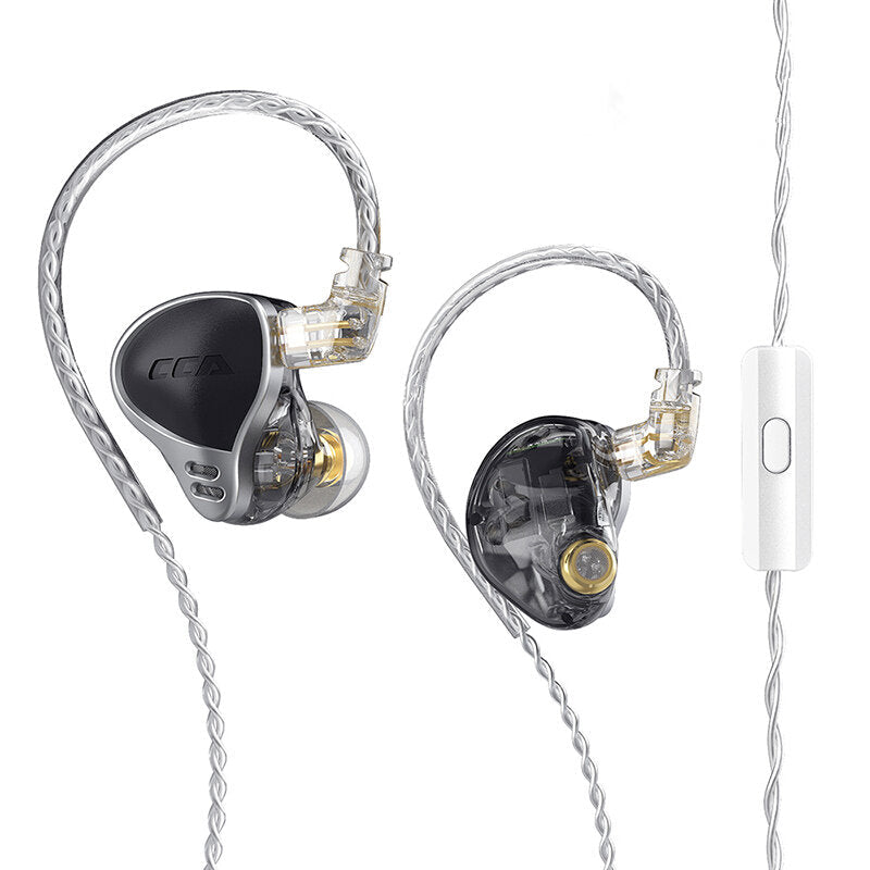 Balanced Armature Noise Cancelling In-ear Headset Detachable 3.5mm Wired Gaming Music Earphone [24BA Units]