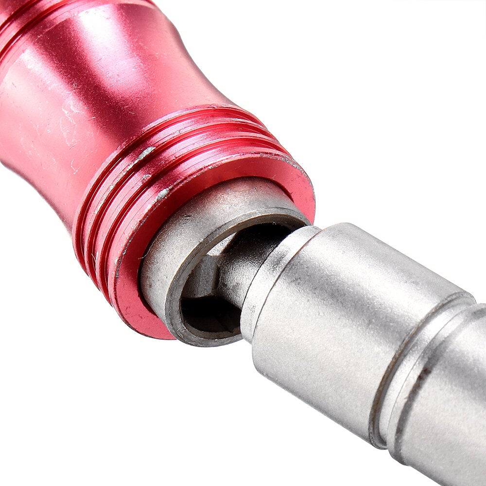 Magnetic Screw Drill Tip Angle Magnetic Pivoting Bit Tip Holder Magnetic Screwdriver Drill Bit Drive Guide Extensions Adapter