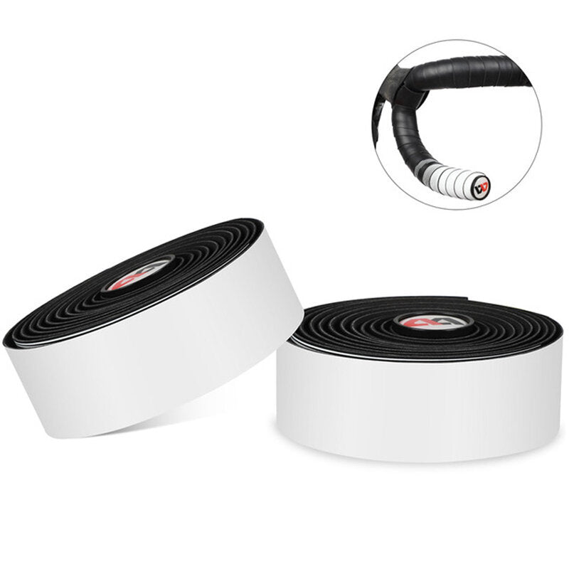2PCS Multifunctional Bicycle Handlebar Tape EVA Belt With 2 Bar Plugs Anti-slip Soft MTB Road Bike Handlebar Tape