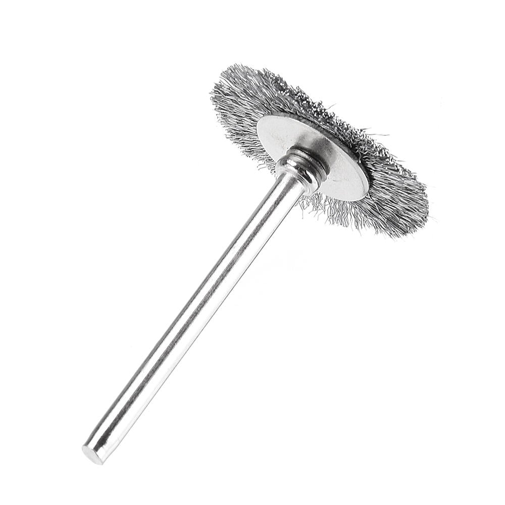20pcs Stainless Steel Wire Brush Set Cleaner Polishing Brushes Cup Wheel For Dremel Rotary Tool