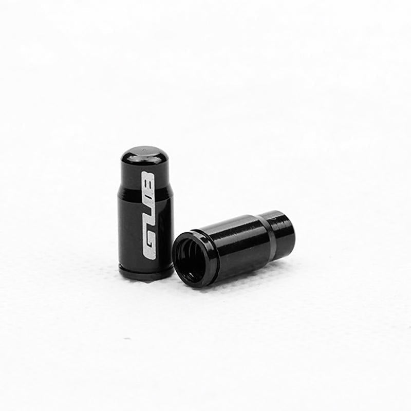 50Pcs Aluminum Alloy Bike Bicycle Presta Valve Cap CNC Cycling Dustproof Air Cover