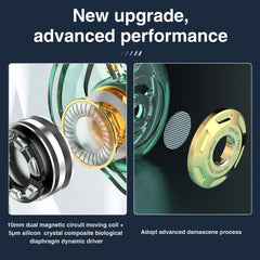 Pro Dynamic In-Ear Earphones Monitor Hi-Fi Bass Metal 3.5mm Wired Earphone Sport Music Headphones with Detachable Cable