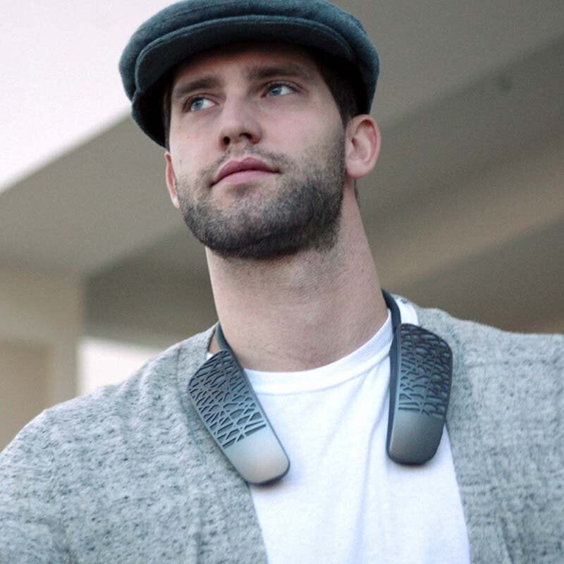 Hanging Neck Bluetooth Speaker Google Assistant 1000mAh Battery Life Outdoor Sports Speaker