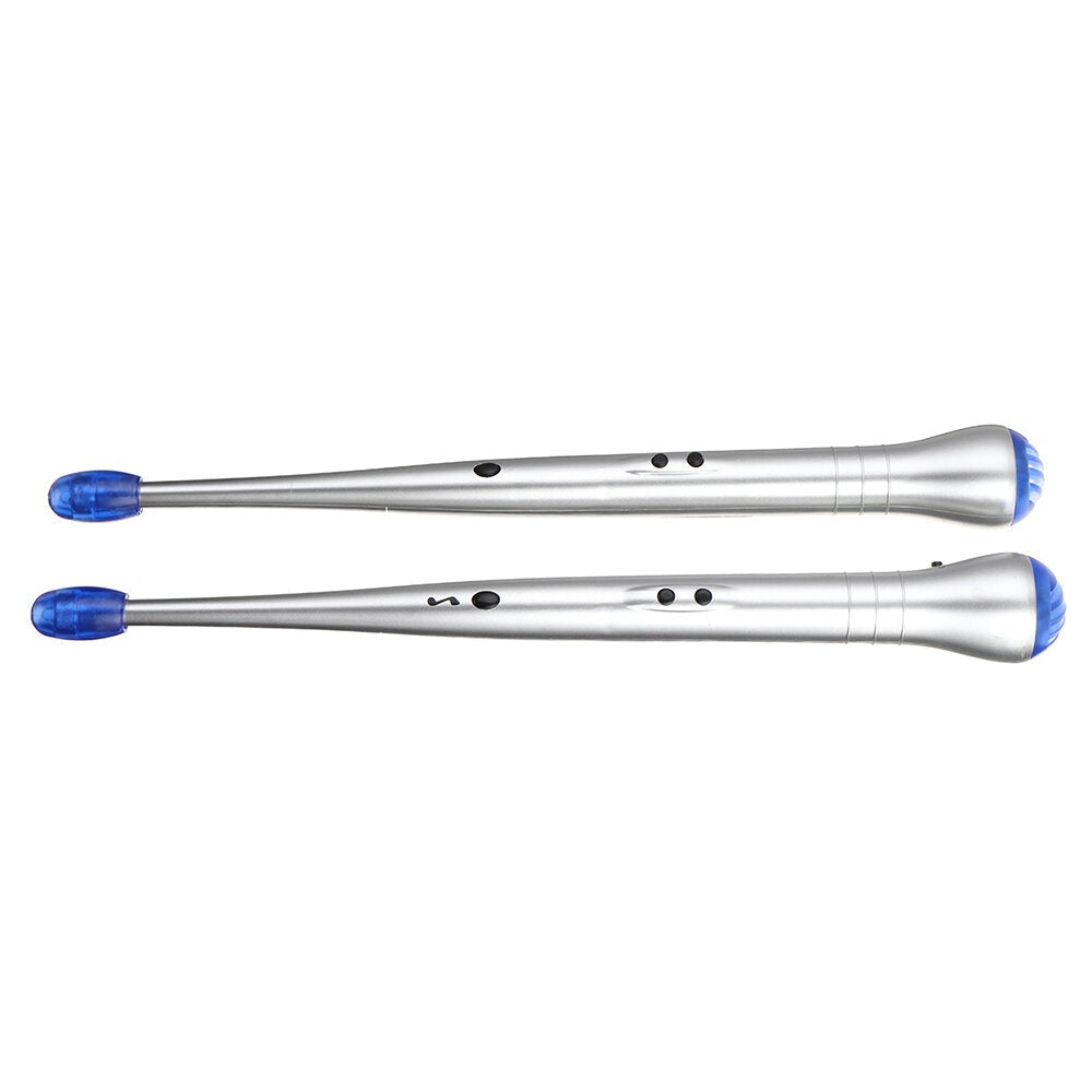 Electric Drum Sticks Air Drumsticks with Light Music Cymbal & Snaredrum Sound Percussion Musical Instrument